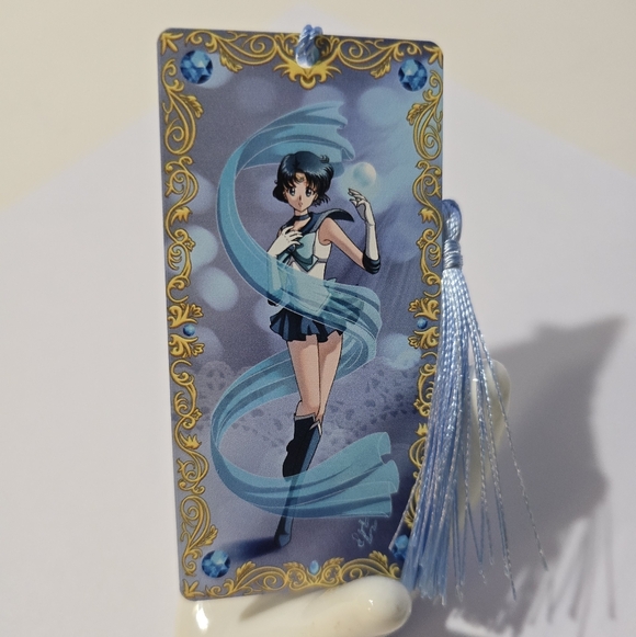 🫧 Sailor Mercury Plastic Bookmark - Picture 2 of 7
